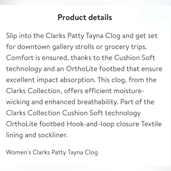 Clarks Patty Tanya Clog/Women. - Picture 11 of 14